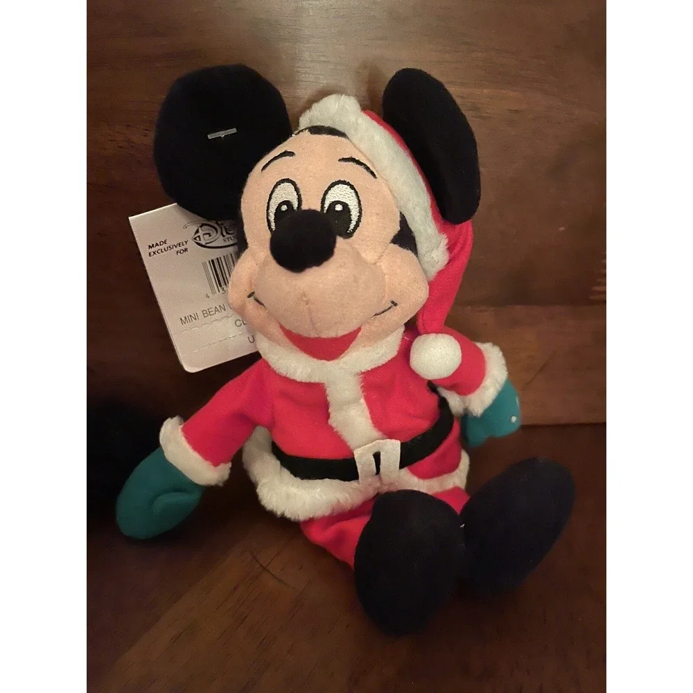 Disney Store - Mini‎ Bean Bag Plush - Santa Mickey 7